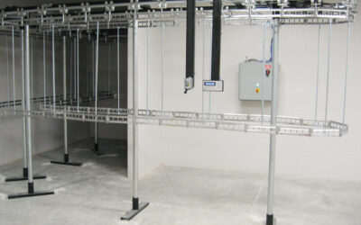 Cleveland County Detention Centre Uses DT-Double Tier Garment Conveyors